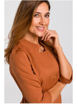 S189 Švarkelis-suknelė - ginger