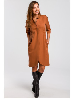 S189 Švarkelis-suknelė - ginger