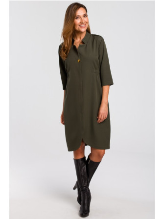 S189 Švarkelis-suknelė - chaki