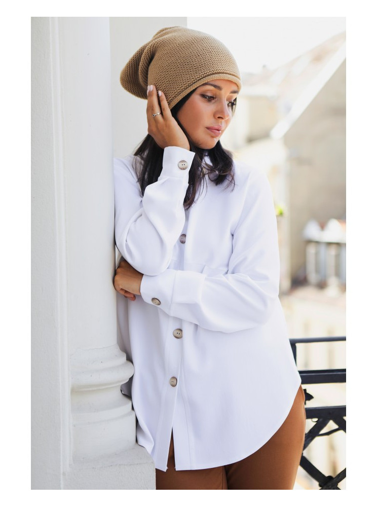 BK044 Smulkiai krentanti kepurė - karamelės