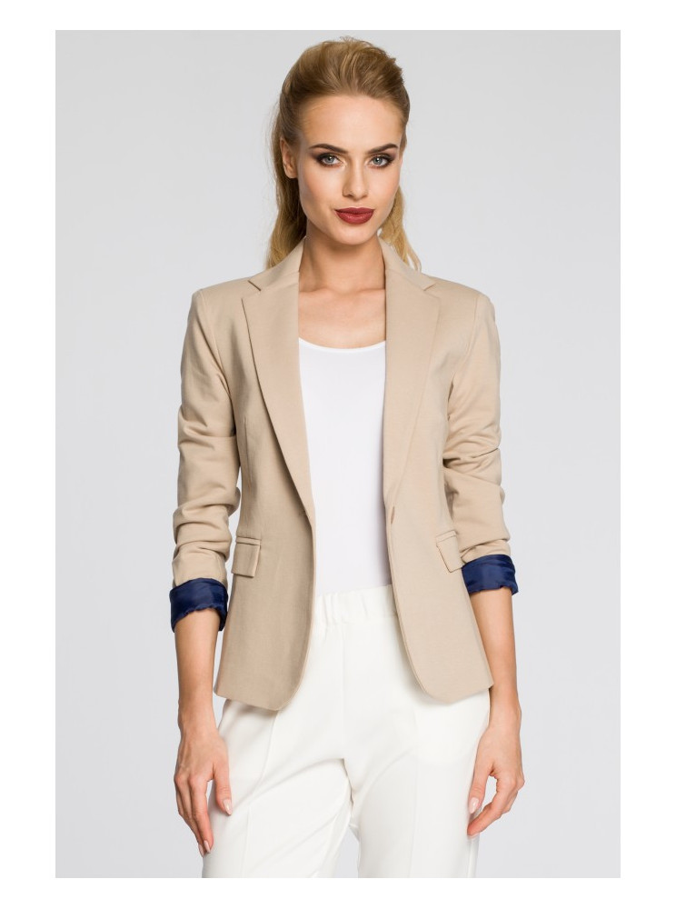 M243 Švarkas - smėlio