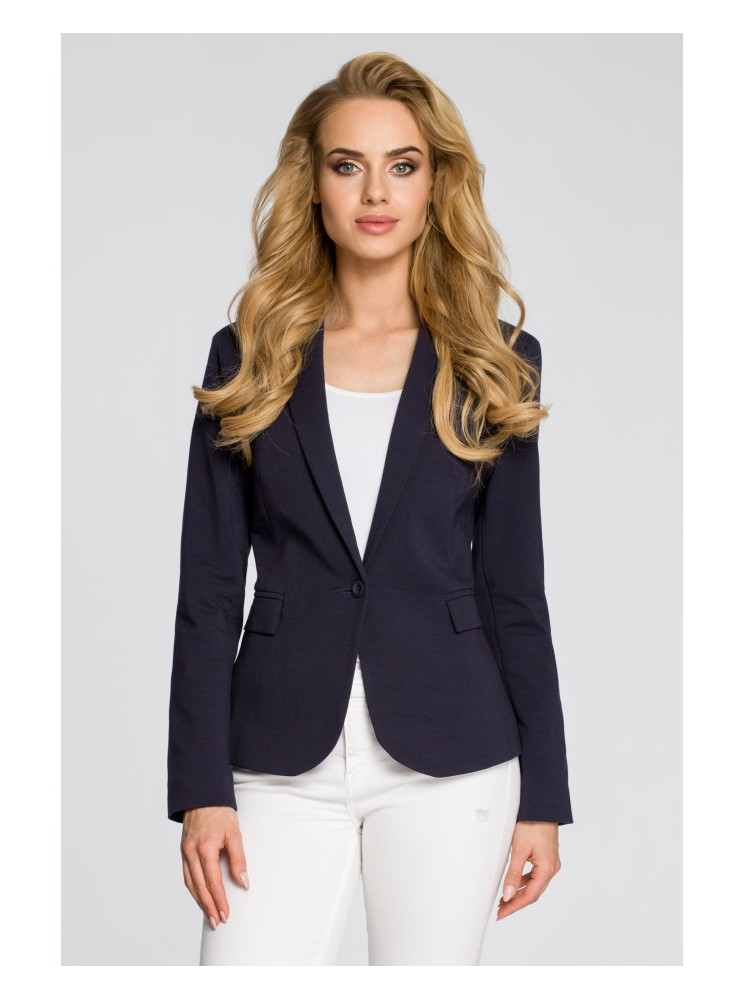 M243 Švarkas - tamsiai mėlyna