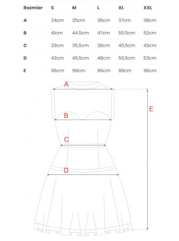 .K030 Sukarpyta tiulio suknelė - juoda