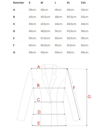 .K036 Vieno sagos švarkas - pilka
