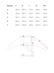 B246 Wrap pullover top with a hood - red