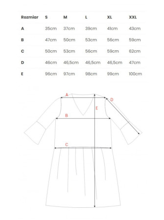 S214 Šifono suknelė pažemintu liemeniu - spalva