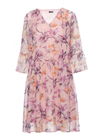 S214 Šifono suknelė pažemintu liemeniu – 2 modelis - spalva