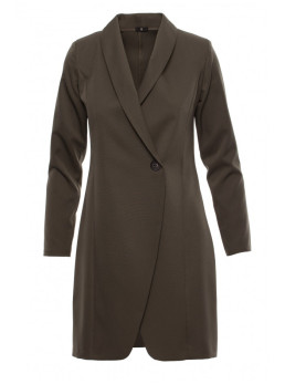 S217 Švarkas-suknelė - chaki