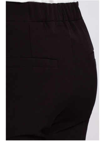 .K055 Slim silueto kelnės - juoda