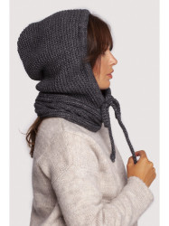 BK095 Knit balaclava - graphite