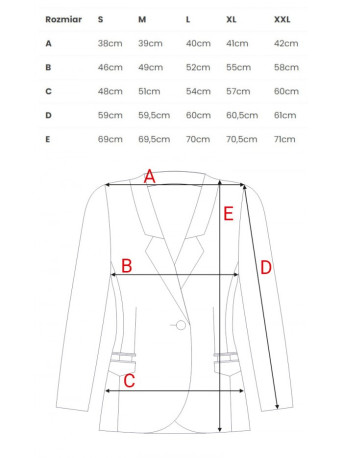 K141 Blazer with double flap pockets - bottle green