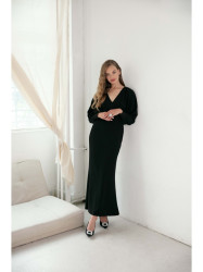 K143 Mermaid dress - black