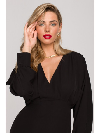 K143 Mermaid dress - black