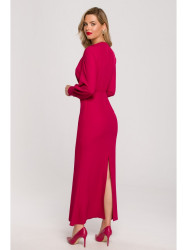 K143 Mermaid dress - plum