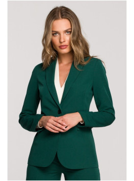 S310 Single button blazer keflavik - green