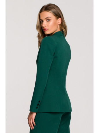 S310 Single button blazer keflavik - green