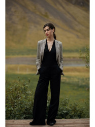 S311 Wide leg trousers - black