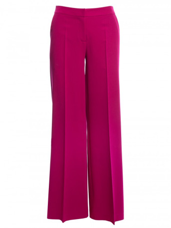 S311 Wide leg trousers - plum