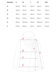 B071 Zipped sweatshirt - ecru