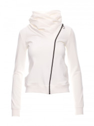 B071 Zipped sweatshirt - ecru