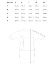 S324 Batwing sleeve sheath dress - green