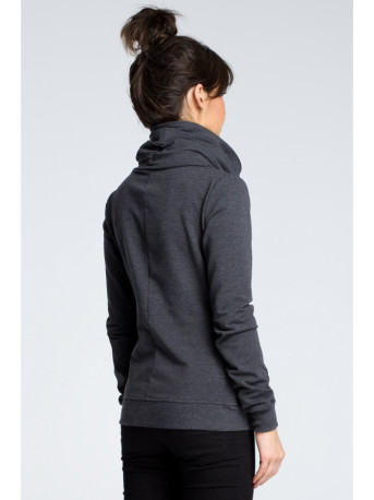 B071 Zipped sweatshirt - graphite