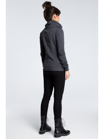 B071 Zipped sweatshirt - graphite