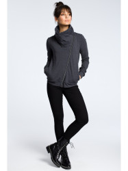 B071 Zipped sweatshirt - graphite