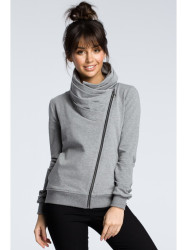 B071 Zipped sweatshirt - grey
