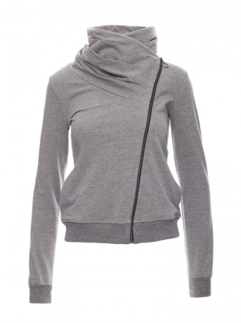 B071 Zipped sweatshirt - grey