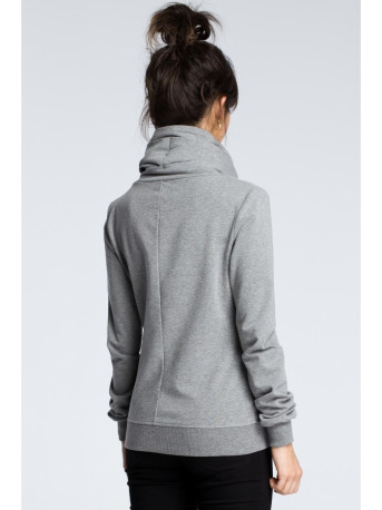 B071 Zipped sweatshirt - grey