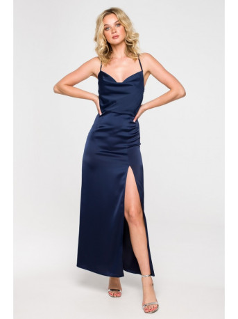 K155 Maxi dress - navy blue