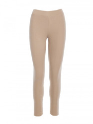 M734 Ribbed knit leggings - beige