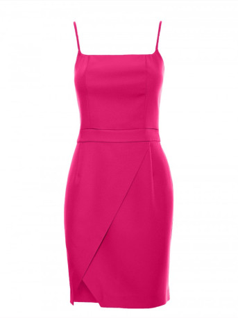 M744 Cocktail mini dress - fuchsia