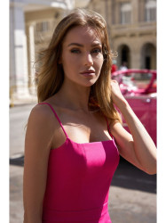 M744 Cocktail mini dress - fuchsia