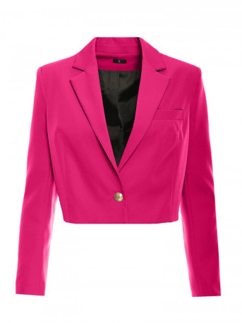 M745 Cropped blazer - fuchsia