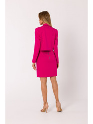 M745 Cropped blazer - fuchsia