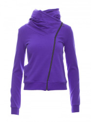 B071 Zipped sweatshirt - purple