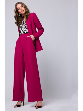 S331 Sleeveless blouse - plum