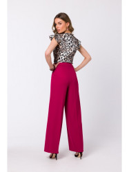 S331 Sleeveless blouse - plum