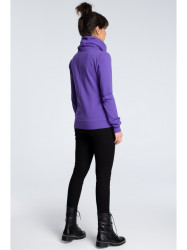 B071 Zipped sweatshirt - purple