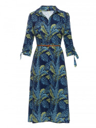 B259 Button down shirt dress - model 2