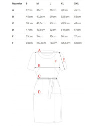 B263 Cotton dress with patch pockets - black