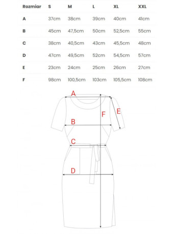 B263 Cotton dress with patch pockets - royal blue