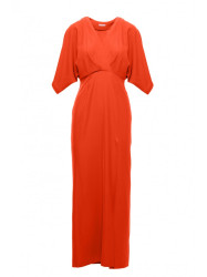 K163 Maxi dress - coral