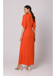 K163 Maxi dress - coral