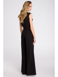 S115 Wide leg jumpsuit - black