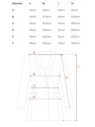 M748 Dirbtinės odos švarkas - juodas