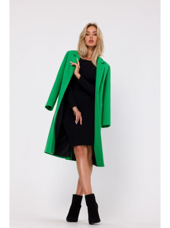 M758 Button down coat - green