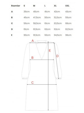 M767 V-neckline dress - graphite